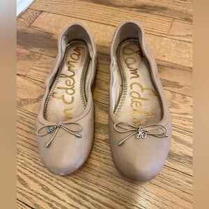 Sam Edelman Felicia Women's Beige Ballet Flats